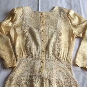 Jessica McClintock, (Gunne Sax) vintage dress EUC!